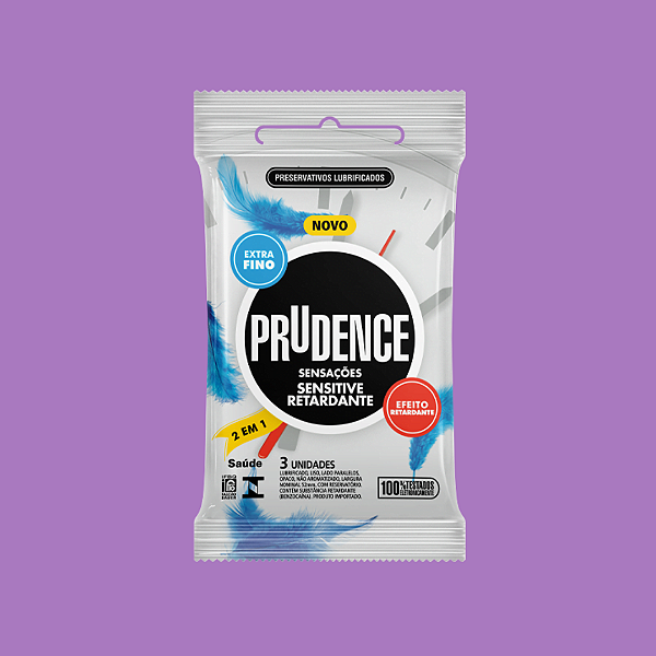 Camisinha Sensitive Retardante 3 Unidades