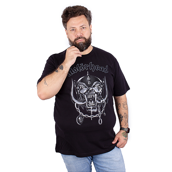 Camiseta Plus Size Anthrax Preta - Art Rock Camisetas - Desde 1992