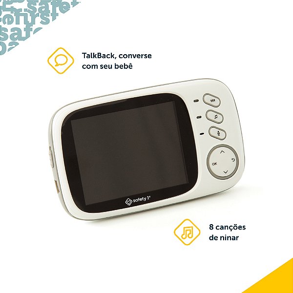 Baba Eletrônica Super Smart Vision - Safety 1st - TotalBaby Store