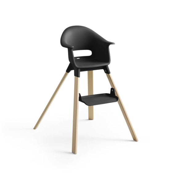 Stokke Clikk ハイチェア　ブラックAmazon限定モデル Cadeira de Alimentação Clikk Black Natural Stokke - TotalBaby Store