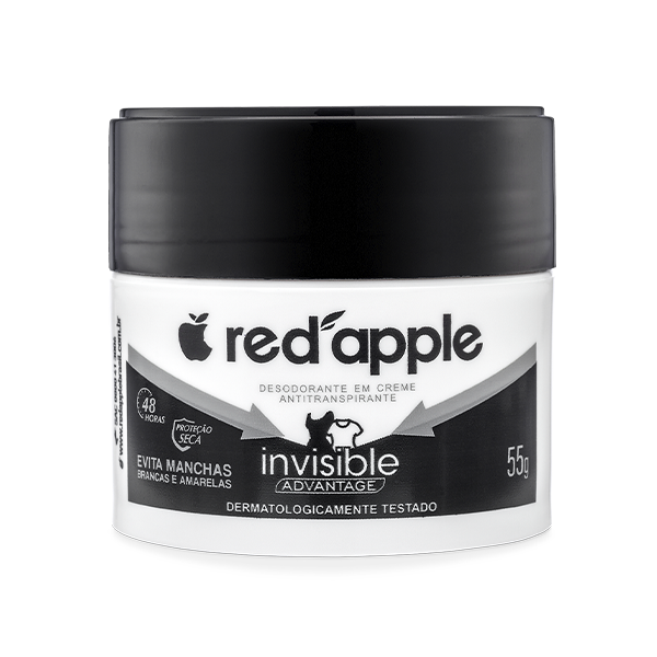 Desodorante Red Apple em Creme - Invisible - Red Apple