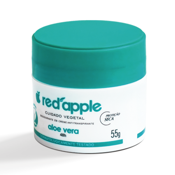 Desodorante Red Apple em Creme - Aloe Vera - Red Apple