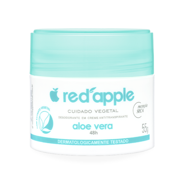 Desodorante Red Apple em Creme - Aloe Vera - Red Apple