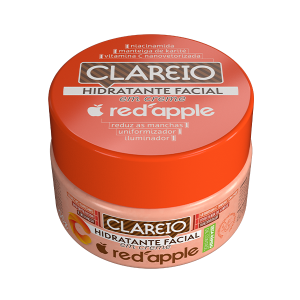 Hidratante Facial em Creme Clareio - Red Apple