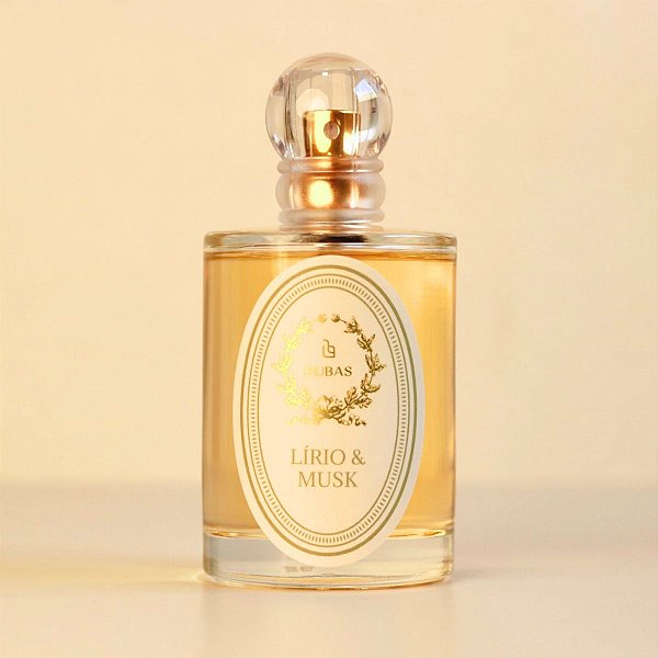 Perfume BUBAS lírio e musk - floral branco amadeirado - BUBAS