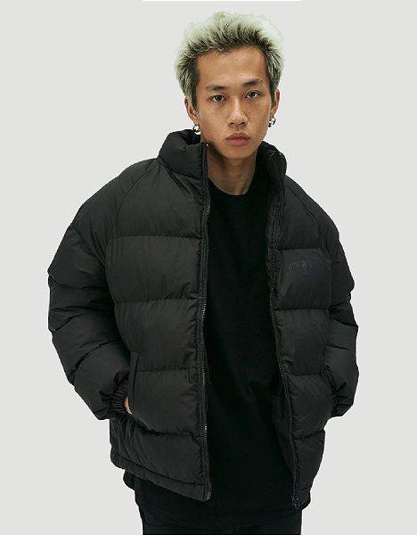 Jaqueta Baggy Oversized Puffer Noir Black - NOISER