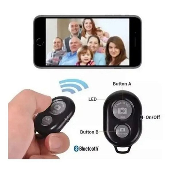 Controle Bluetooth Disparador De Fotos E Vídeo