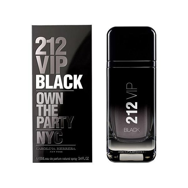 212 Vip Black Eau de Parfum Masculino 100ml Carolina Herrera