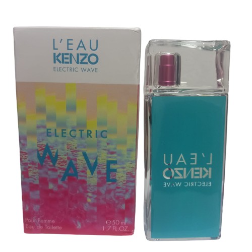 L Eau Kenzo Electric Wave pour Femme Eau de Toilette Feminino Kenzo AnMY Perfumes Importados