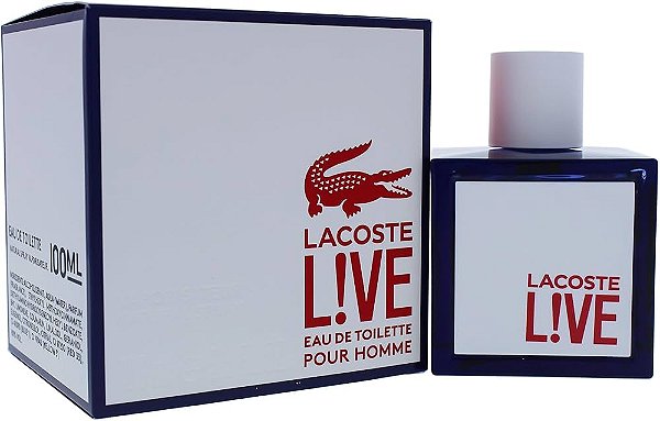 Lacoste Live Pour Homme Eau de Toilette Masculino Lacoste (CAIXA