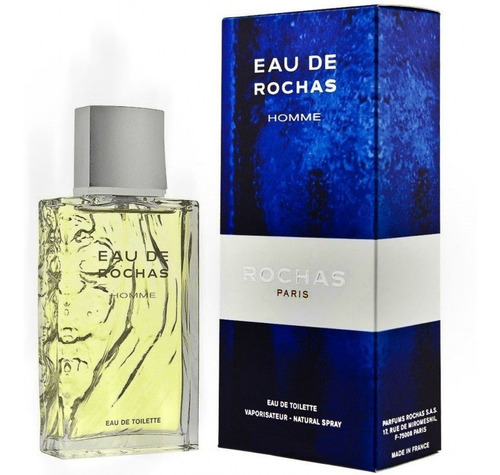 Eau de Rochas Homme Eau de Toilette Masculino - Rochas - AnMY