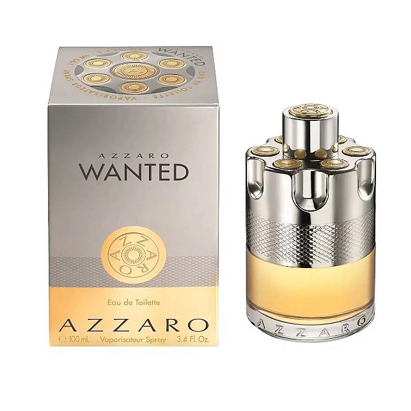 WANTED 初版 ① Wanted Masculino Eau de Toillete - Azzaro - AnMY Perfumes Importados