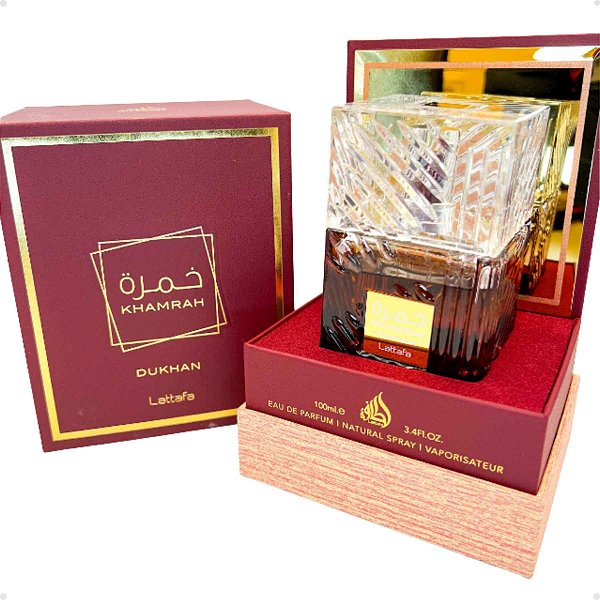 Khamrah DUKHAN Eau De Parfum Compartilhável - Lattafa - AnMY