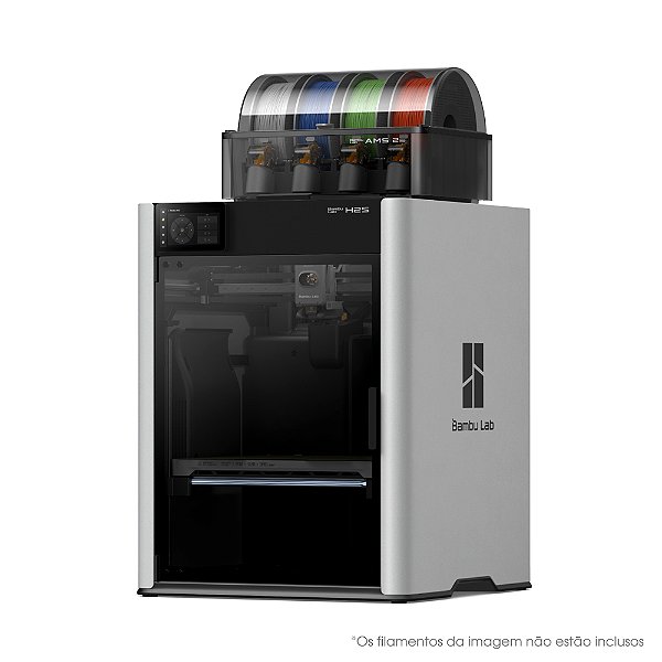 新品未使用BambuLab H2S AMS Combo JP1 AMS2 Pro Impressora 3D - Bambu Lab H2S + AMS 2 PRO (Combo) - GTMax3D