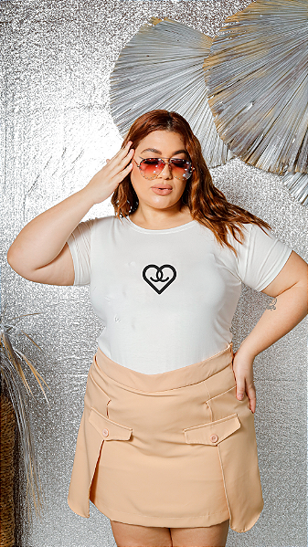 T-SHIRT CHANEL DTF OFF WHITE - Dallas T-shirts