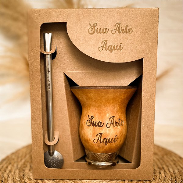 Detalhes da cuia personalizada
