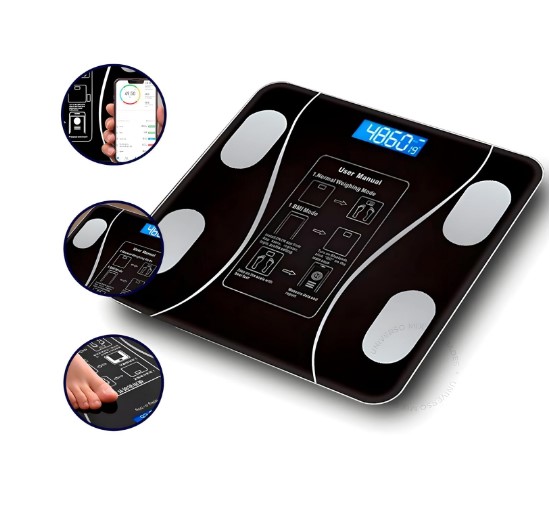 Balança Corporal 180kg Lcd