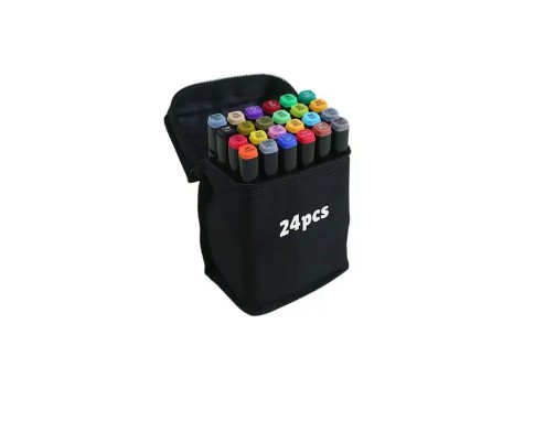 Kit Marca Texto 24 Pçs Touch