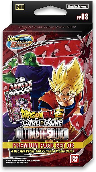 Dragon Ball Super Card Game/Bandai/Premium Pack Set 08 - Meeple