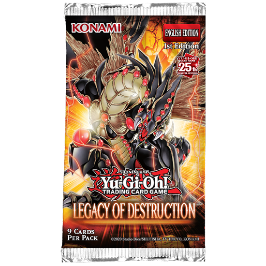 Yu-Gi-Oh! TCG Legacy of Destruction Booster - Meeple Forasteiro