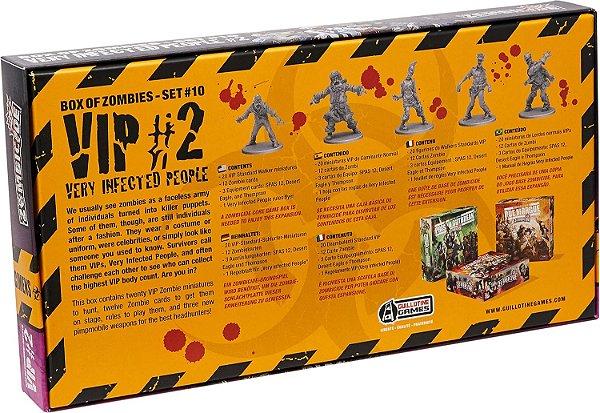 Zombicide Box of Zombies Set #10: VIP #2 – Very Infected People
