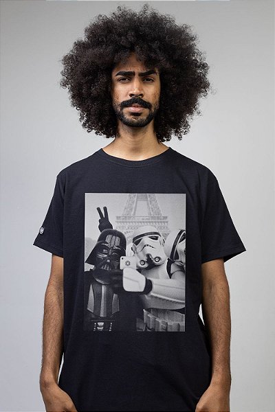 camiseta star wars selfie