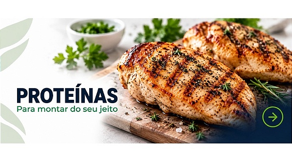 mini 1 proteínas - branco