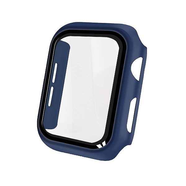 Case para Apple Watch 40MM - Armor - acompanha película integrada na case - Azul Navy - GshIeld