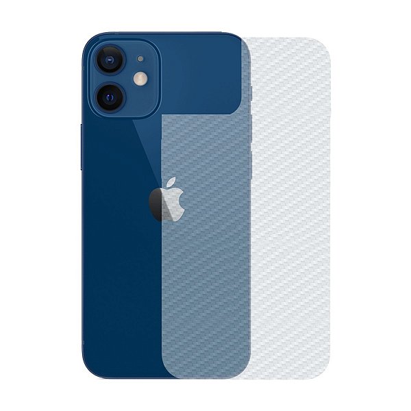 Película para iPhone 12 Mini - Traseira de Fibra de Carbono - Gshield