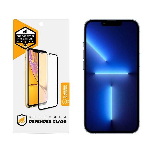 Película para iPhone 13 Pro Max - Defender Glass Preta - Gshield