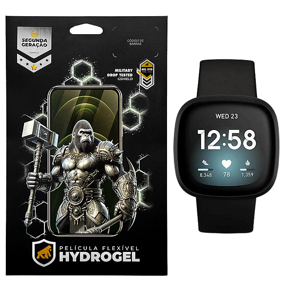 Película para Fitbit Versa 3 - Hydrogel HD 6 Unidades - Gshield