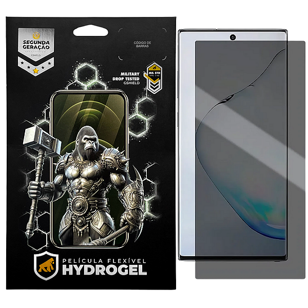 Película para Samsung Galaxy Note 10 Plus - Privacidade Hydrogel - Gshield
