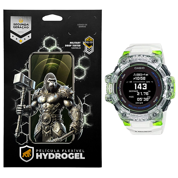 Película para Casio G-Shock GBD-H1000 - Hydrogel HD 6 Unidades - Gshield