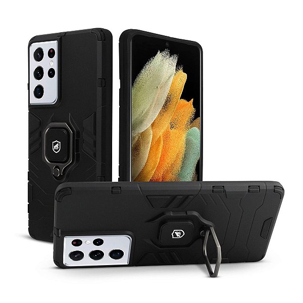 Capa para Samsung Galaxy S21 Ultra - Defender Black - Gshield