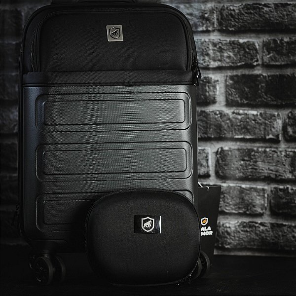 Kit Mala de viagem Armor + Necessaire Guardian - Gshield