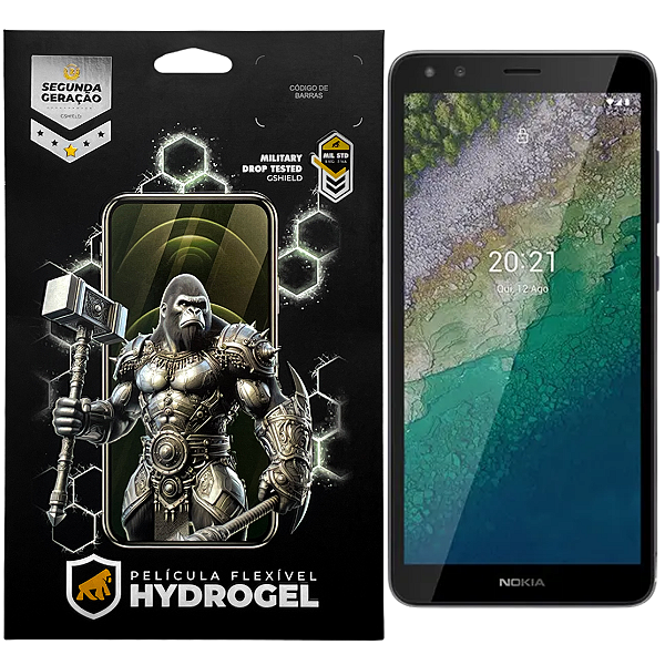 Película para Nokia C01 Plus - Hydrogel Gamer Fosca - Gshield