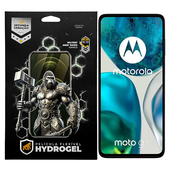 Película para Motorola Moto G52 - Hydrogel Gamer Fosca - Gshield