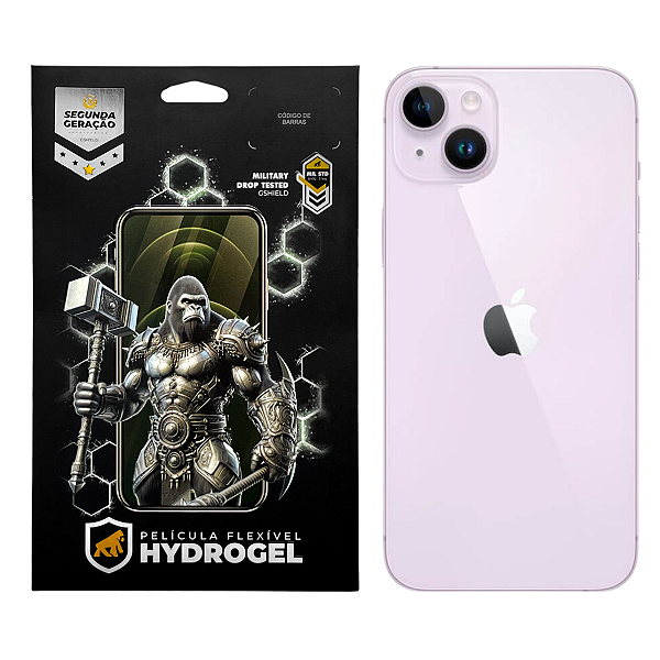 Película para iPhone 14 Plus - Traseira Hydrogel HD - Gshield