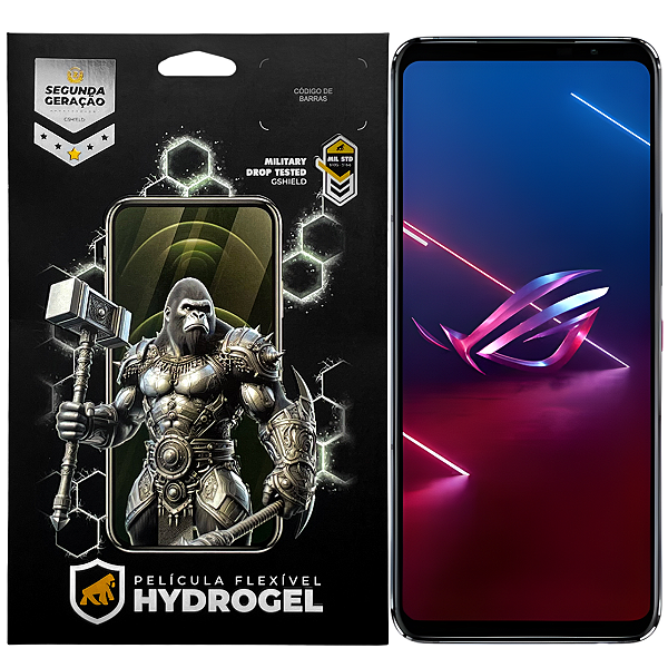 Película para Asus ROG Phone 5s - Hydrogel Gamer Fosca - Gshield