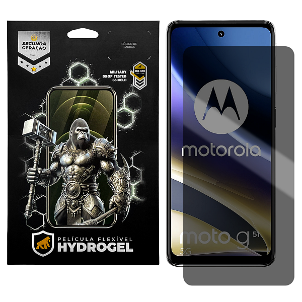 Película para Motorola Moto G51 5G - Privacidade Hydrogel - Gshield
