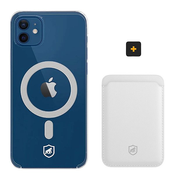 Kit Magsafe - Capa e Carteira para iPhone 12 - Gshield