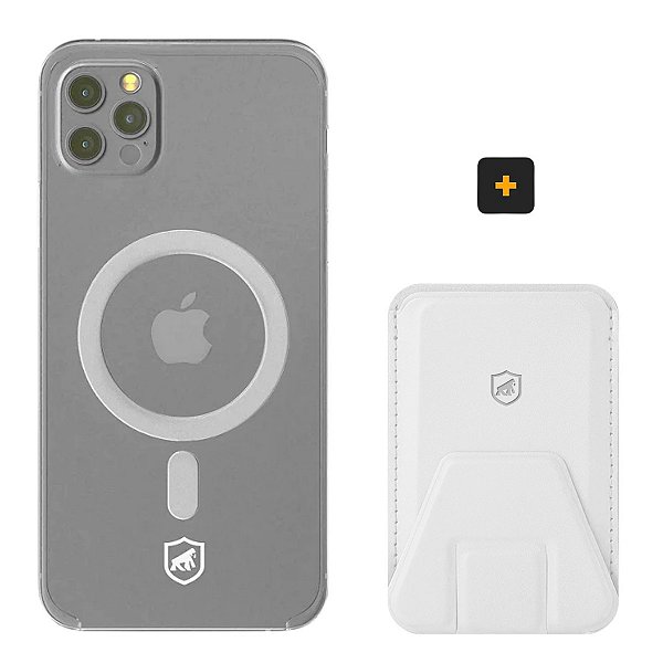 Kit Magsafe - Capa e Carteira com Kickstand para iPhone 12 Pro - Gshield