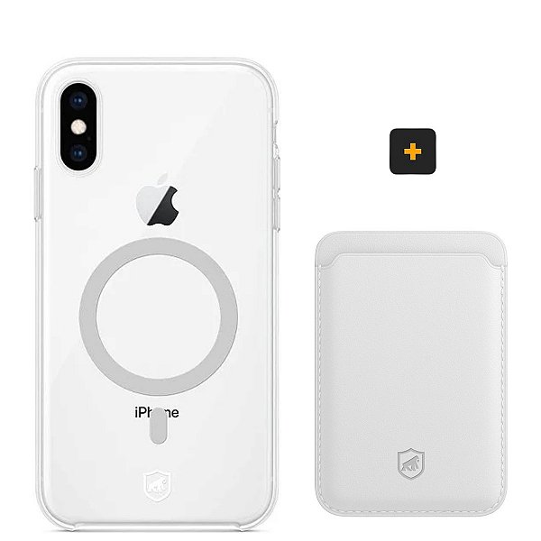 Kit Magsafe - Capa e Carteira para iPhone X / XS - Gshield