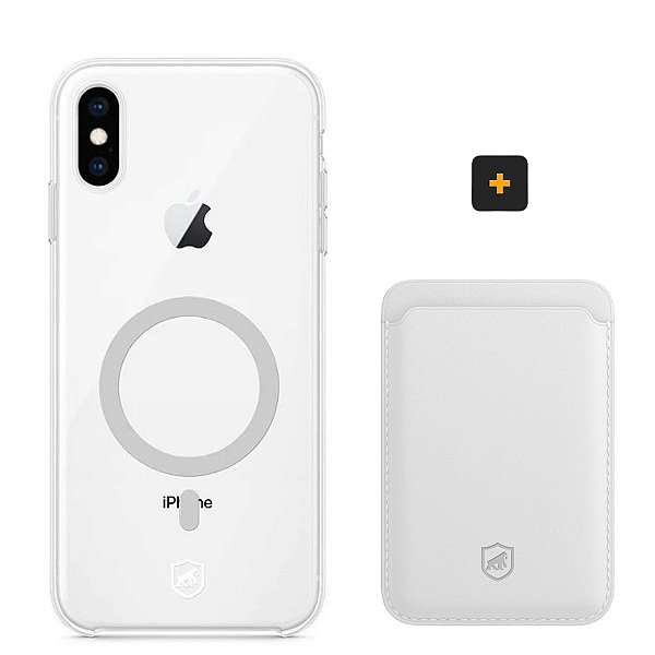 Kit Magsafe - Capa e Carteira para iPhone XS Max - Gshield