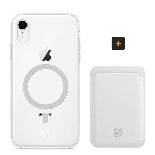 Kit Magsafe - Capa e Carteira para iPhone XR - Gshield