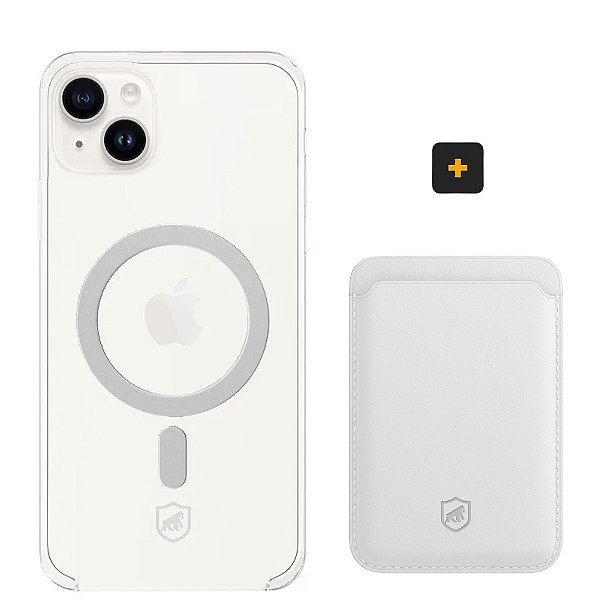 Kit Magsafe - Capa e Carteira para iPhone 14 Plus - Gshield