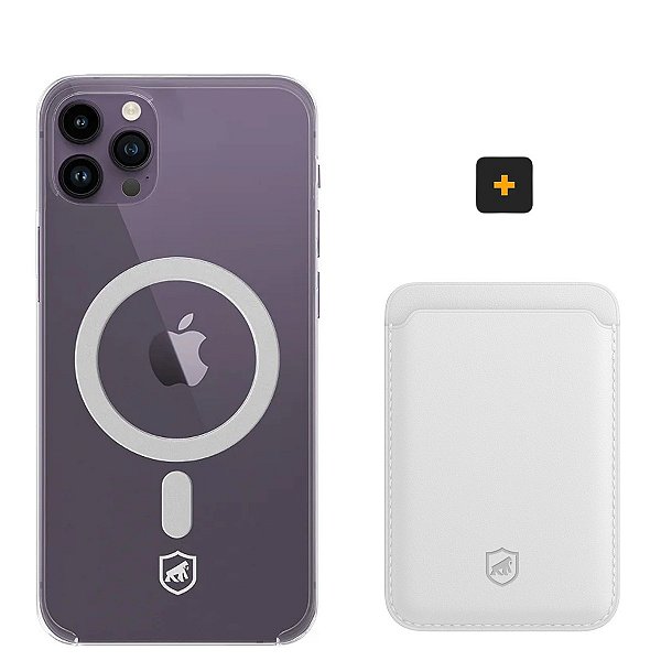 Kit Magsafe - Capa e Carteira para iPhone 14 Pro Max - Gshield