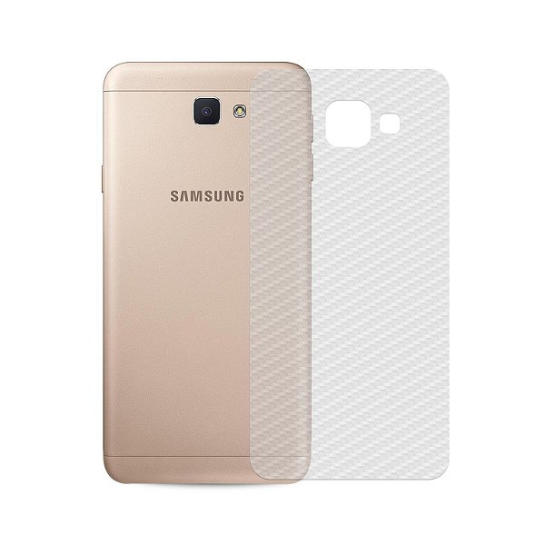 Película para Samsung Galaxy J7 Prime - Traseira de Fibra de Carbono - Gshield