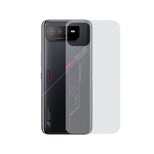 Película para Asus Rog Phone 6 - Traseira de Fibra de Carbono - Gshield