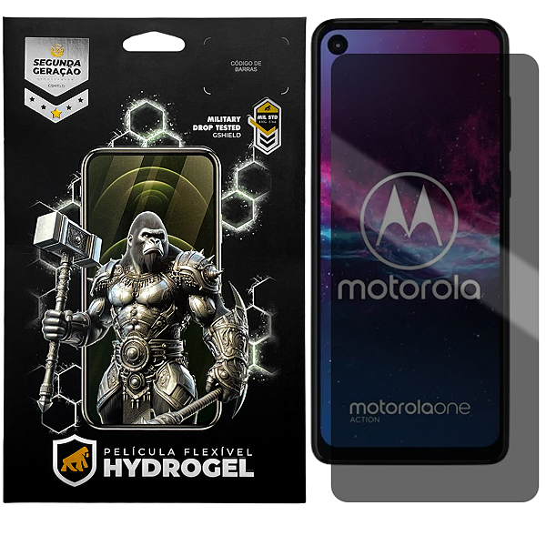 Película para Motorola One Action - Privacidade Hydrogel - Gshield